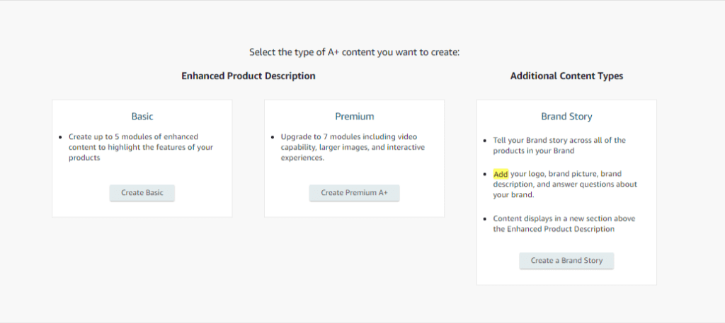 What is “Premium” A+ Content / A++ Content on Amazon?