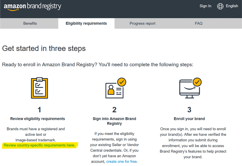 Who Can Enroll in the Brand Registry?