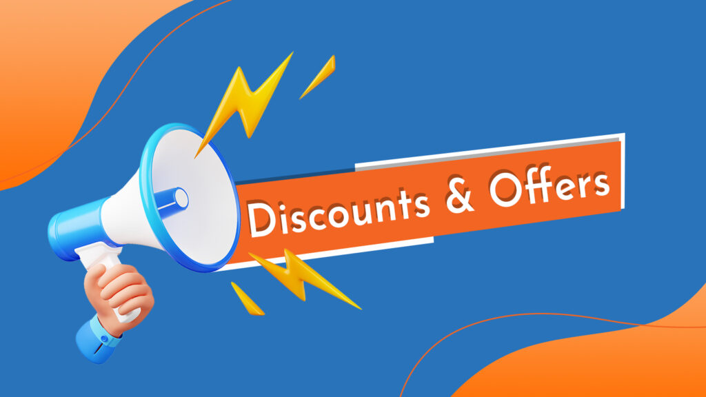 Test Discounts & Offers