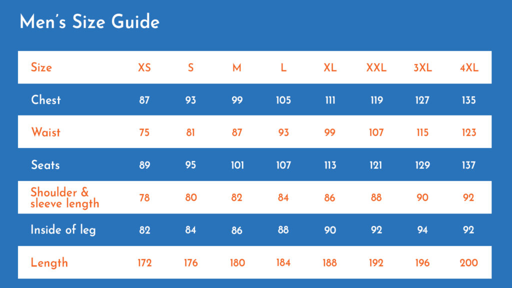 Include A Thorough Sizing Guide