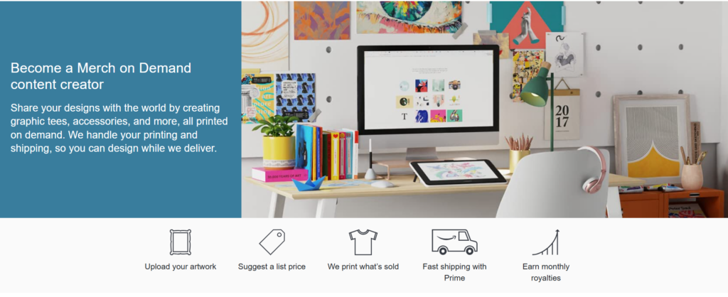 Print-on-Demand with Amazon Merch