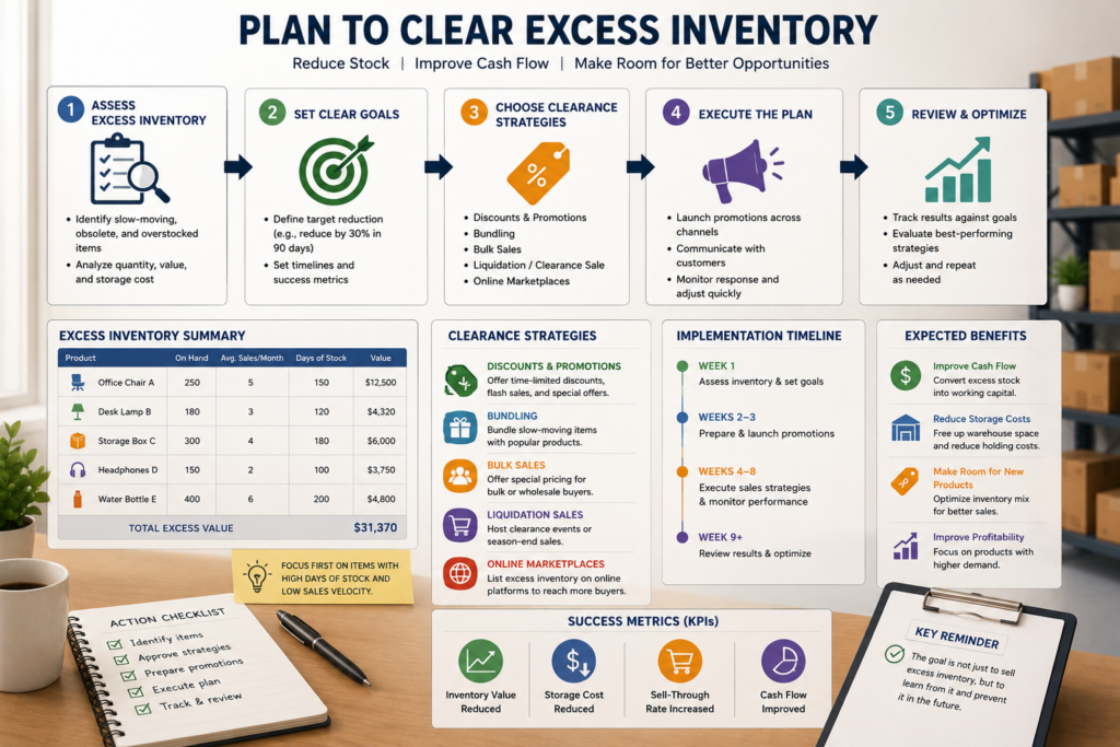Create a Plan to Clear Excess Inventory