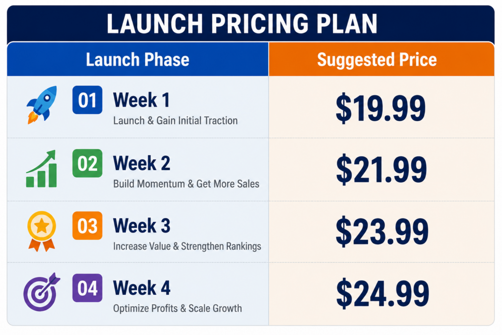 Increase Prices Gradually Over Time