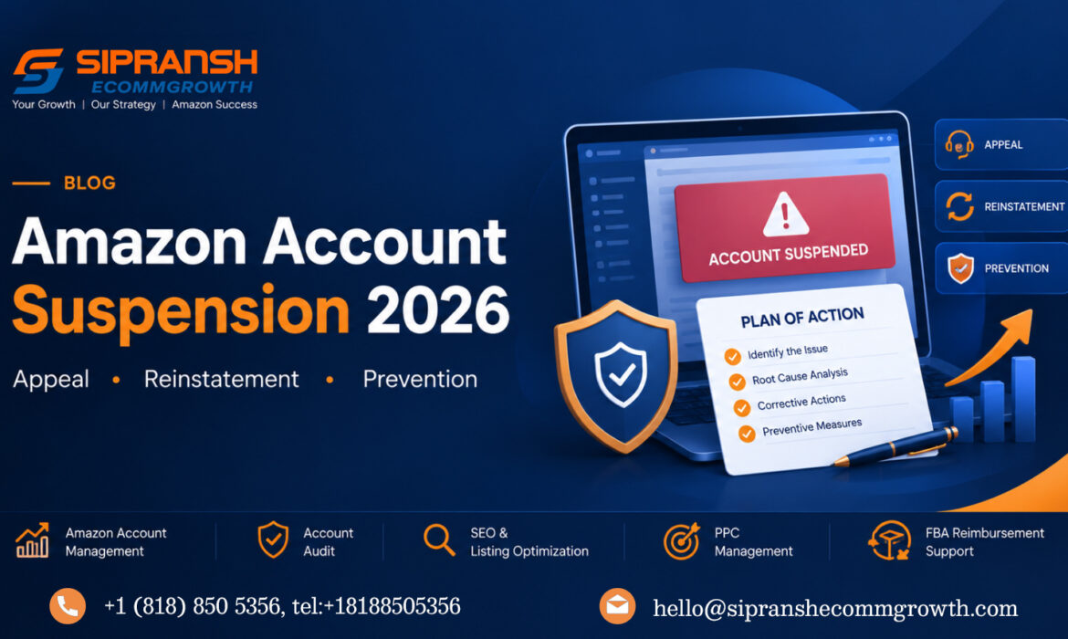 Amazon Account Suspension in 2026: Complete Guide to Appeals, Reinstatement & Prevention